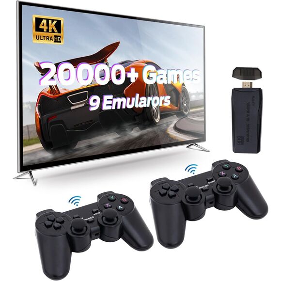 Retro Game Stick, Plug & Play Video TV Game Stick with 20000+ Games Built-in - Picture 7 of 9